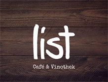 Tablet Screenshot of cafe-list.de